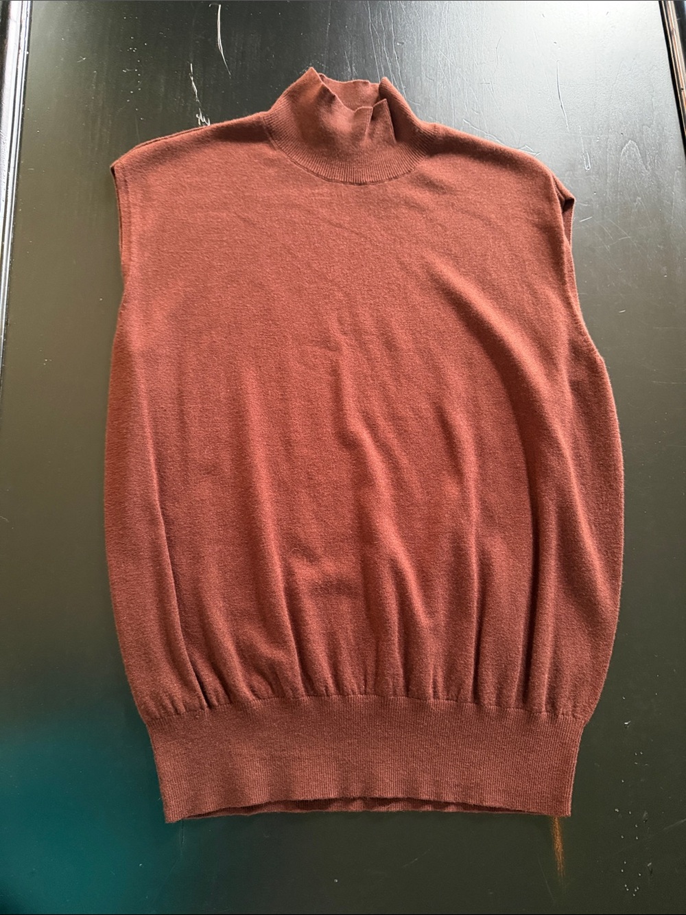 Ann Taylor Sleeveless mock neckSweater
